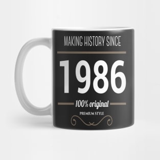 FAther (2) Making History since 1986 Mug